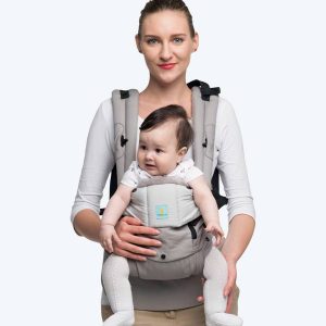 Porte bébé ventral en coton