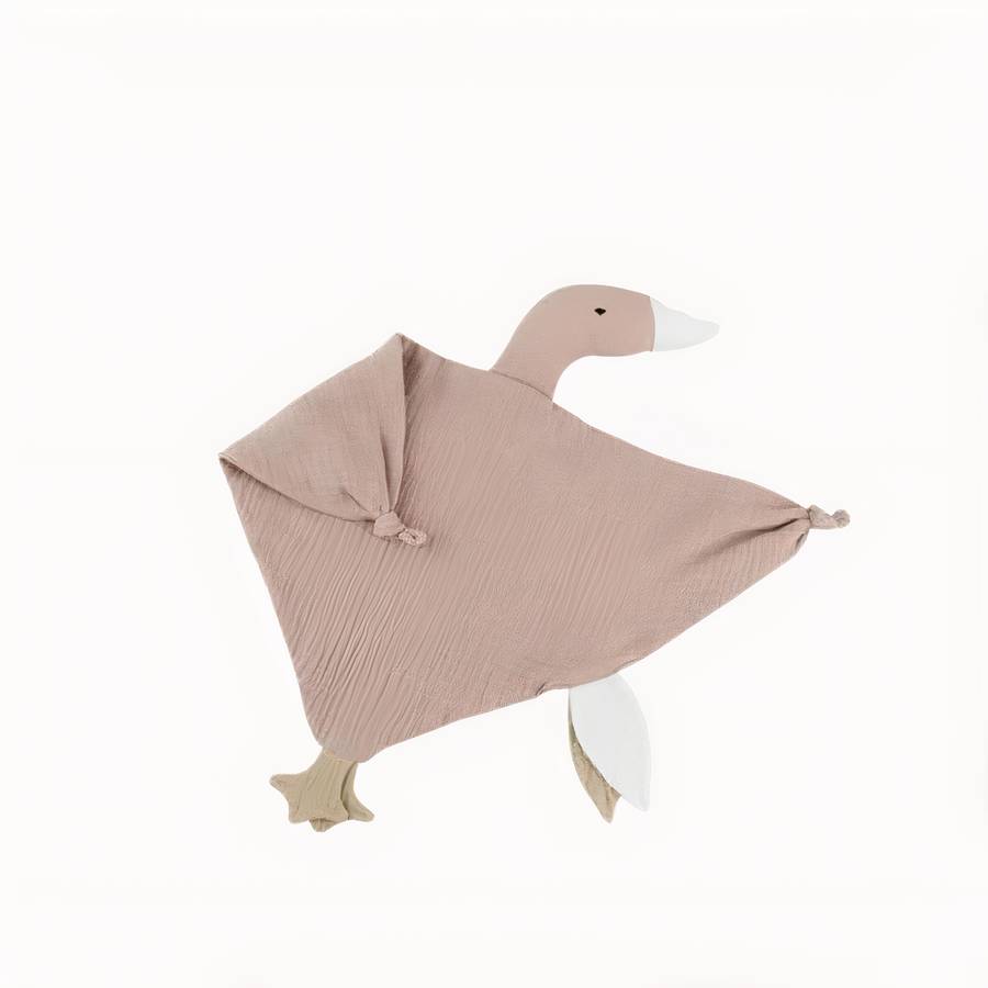 Serviette doudou vintage pour nouveau né – Image 5