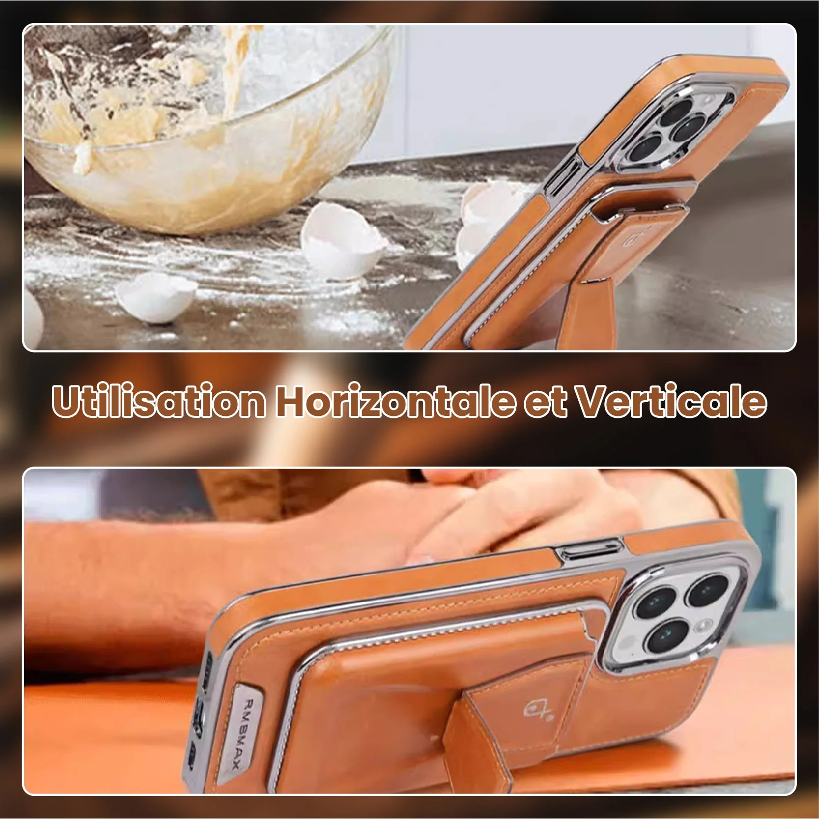 Avelio™ | Étui Luxe en Cuir Naturel – Image 4