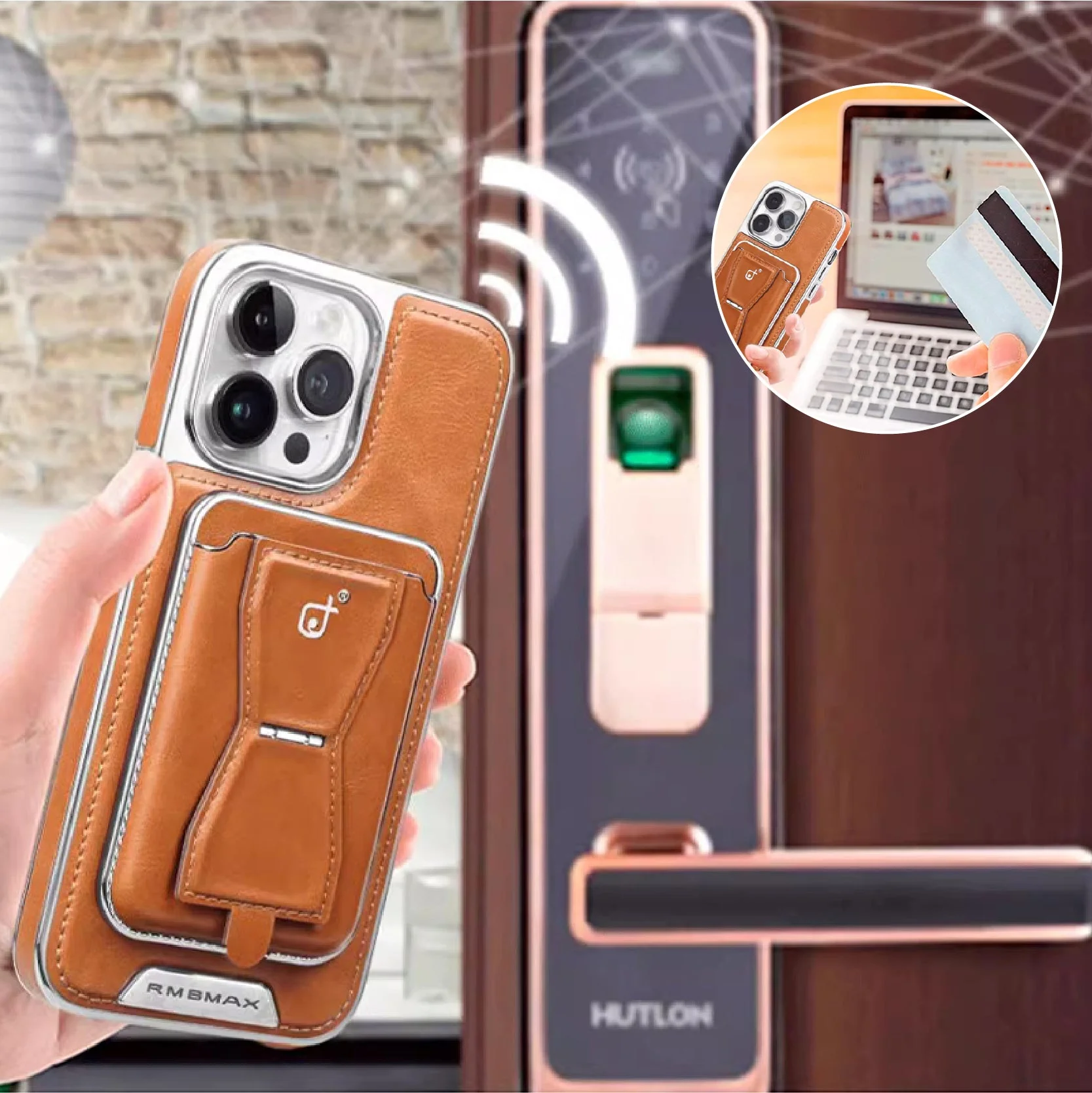 Avelio™ | Étui Luxe en Cuir Naturel – Image 6