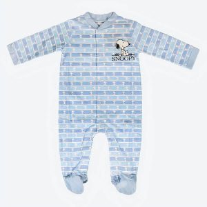 Barboteuse à manches longues Snoopy pour bébé
