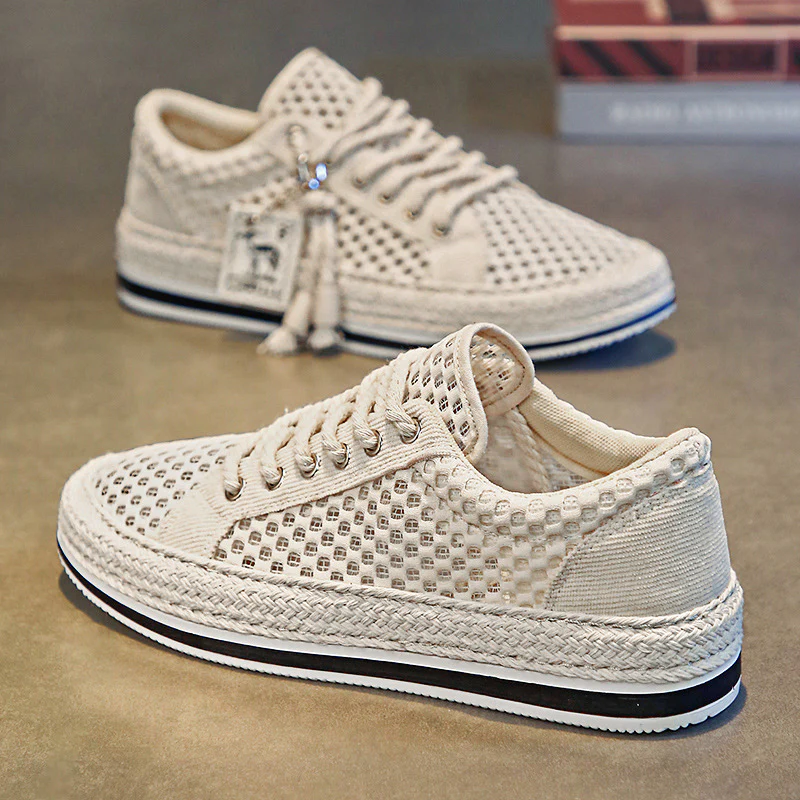 Été Respirant Léger et Mince Type Maille Chaussures Hommes – Image 5