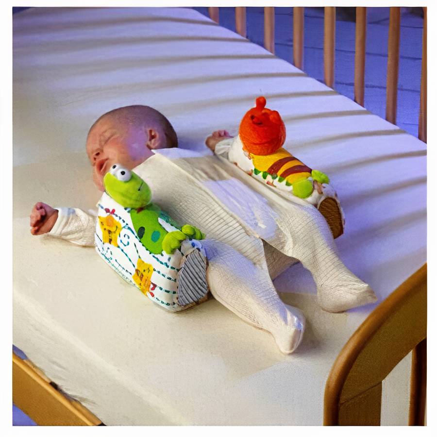 Oreiller anti-roulis pour nouveau-né – Image 6