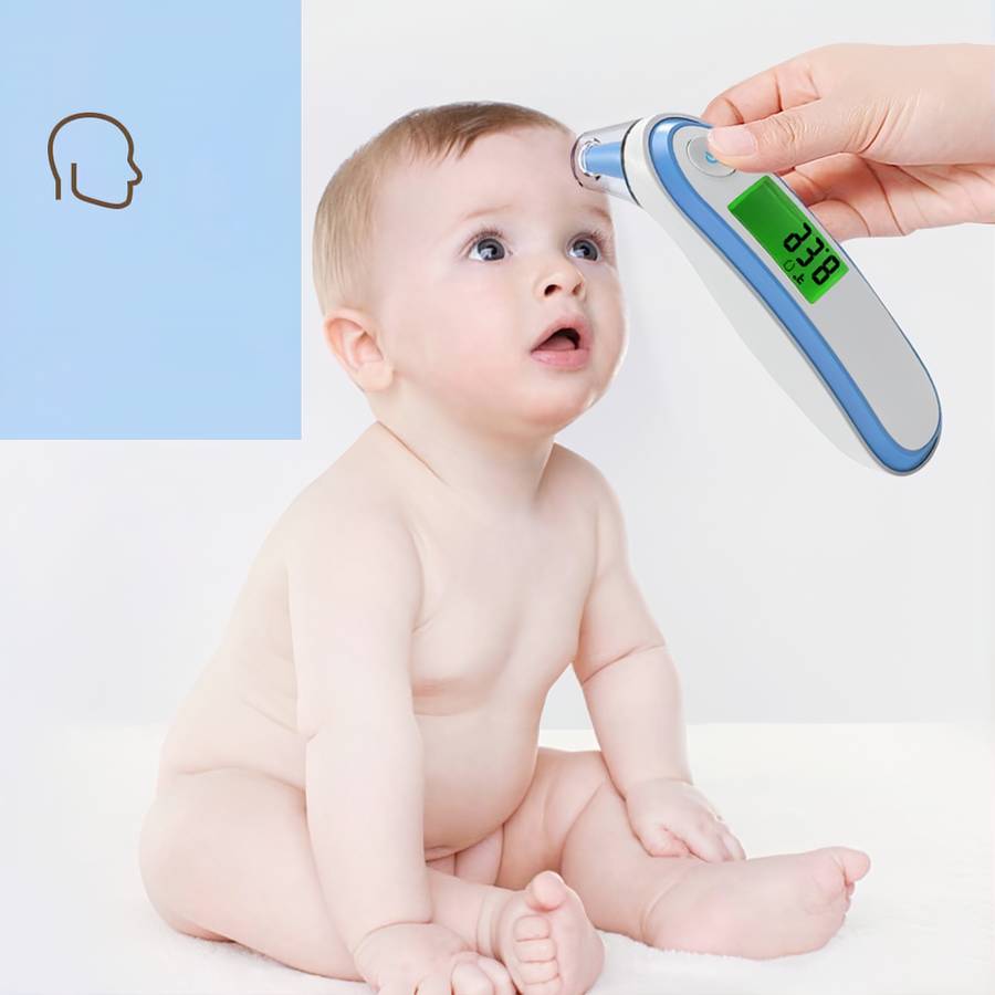 Thermomètre numérique à infrarouge pour bébé – Image 3