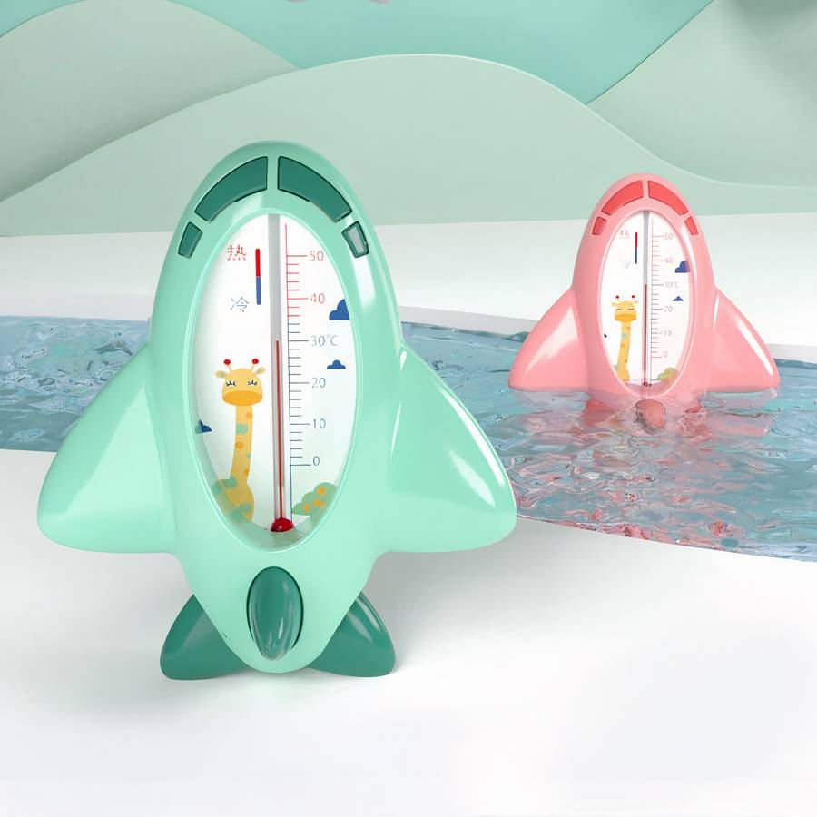 Thermomètre d’eau de bain en forme d’avion pour bébé – Image 4