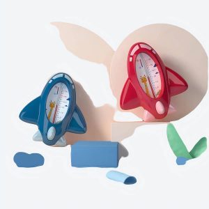 Thermomètre d’eau de bain en forme d’avion pour bébé