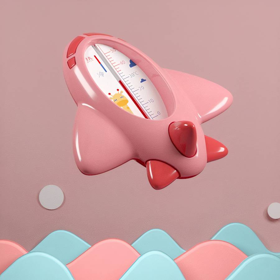 Thermomètre d’eau de bain en forme d’avion pour bébé – Image 8