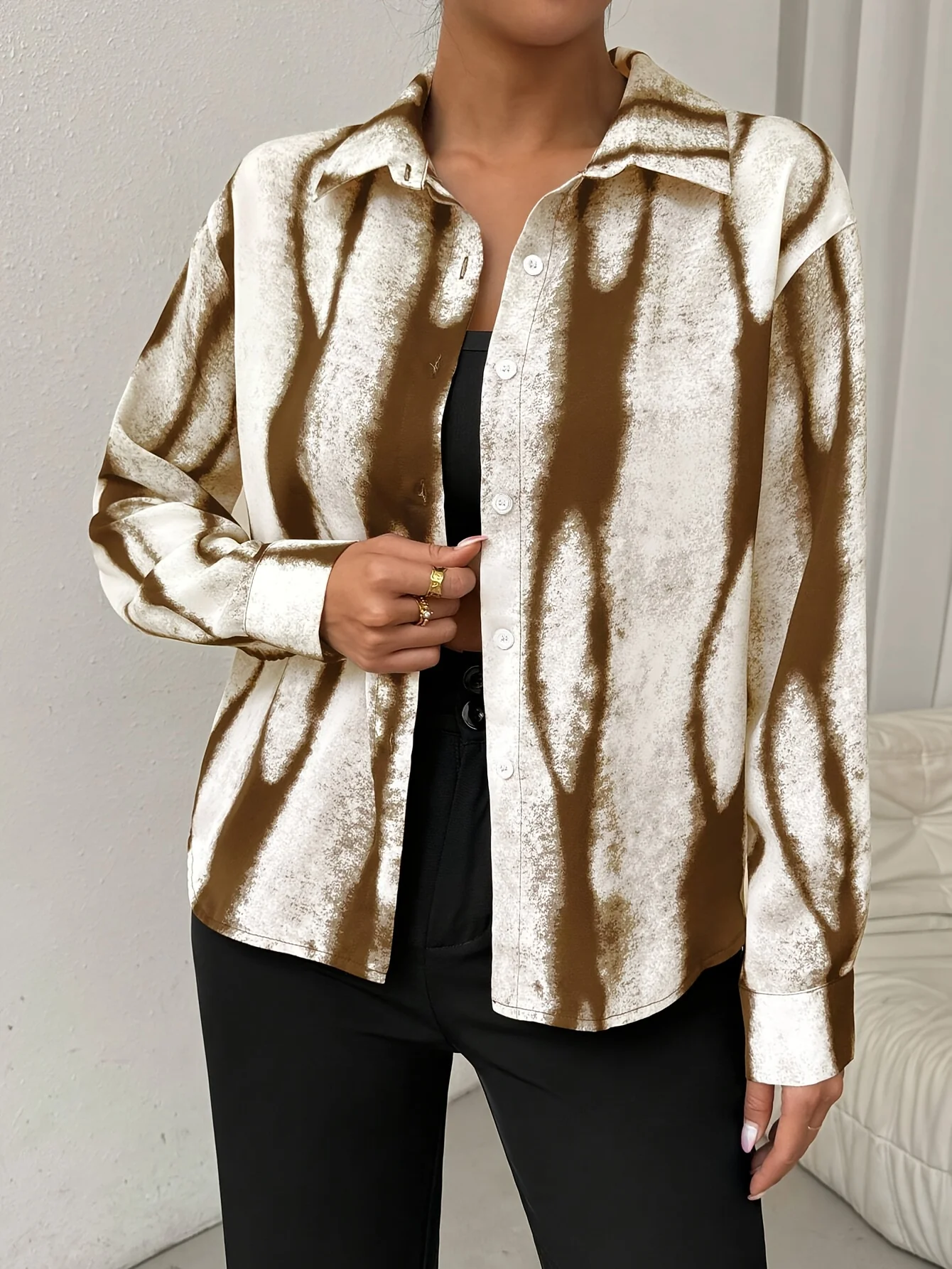 Chemise décontractée à manches longues – Image 5