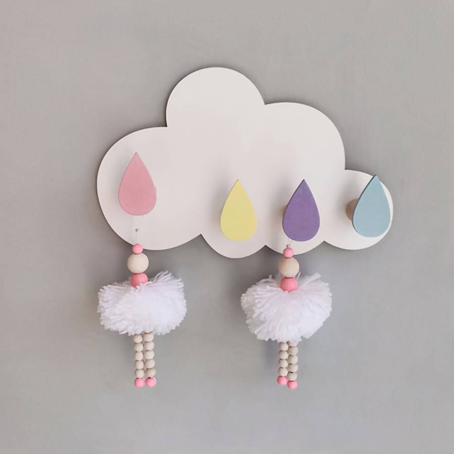 Décoration murale en perle de bois – Image 6