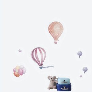 Autocollants muraux en forme de ballon d’air