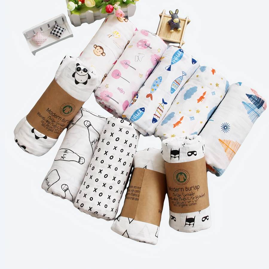 Couverture épaisse en coton pour bébé
