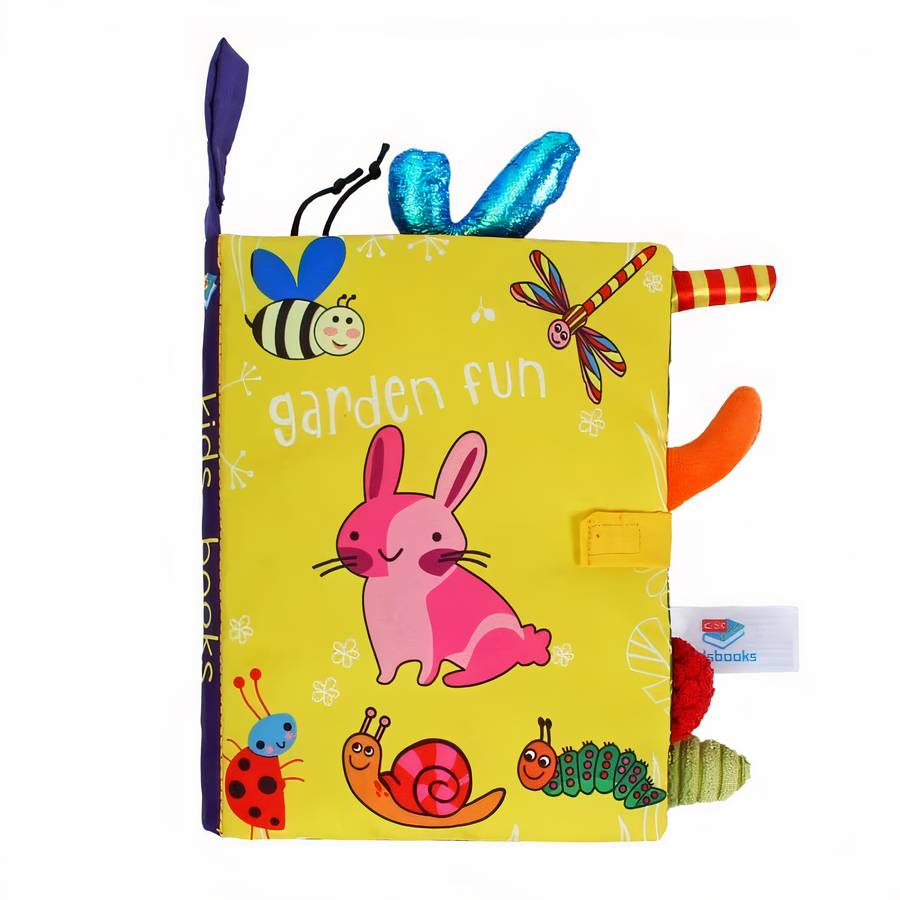 Livre en tissu interactif pour bébé de 0 à 36 mois – Image 5