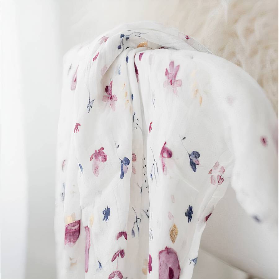 Couverture en mousseline de coton et bambou pour bébé – Image 7