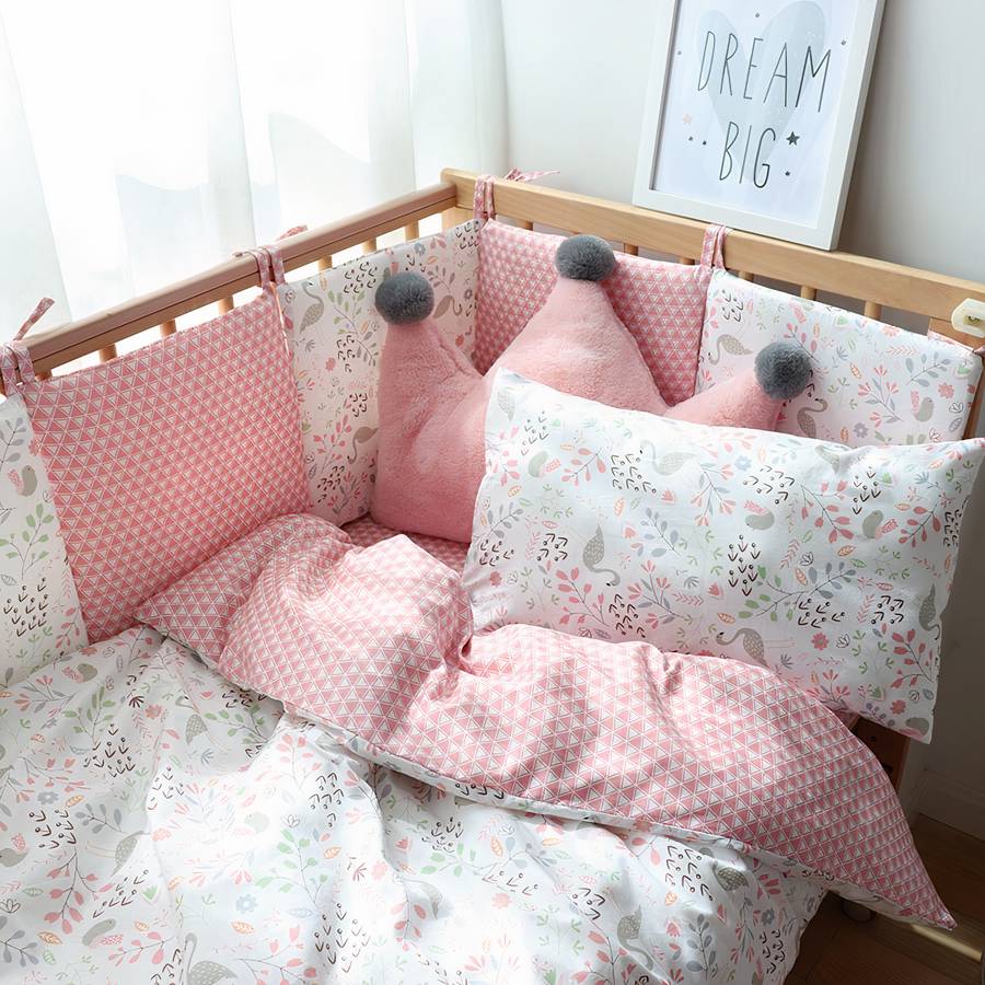 Parure de lit en coton doux pour bébé – Image 3