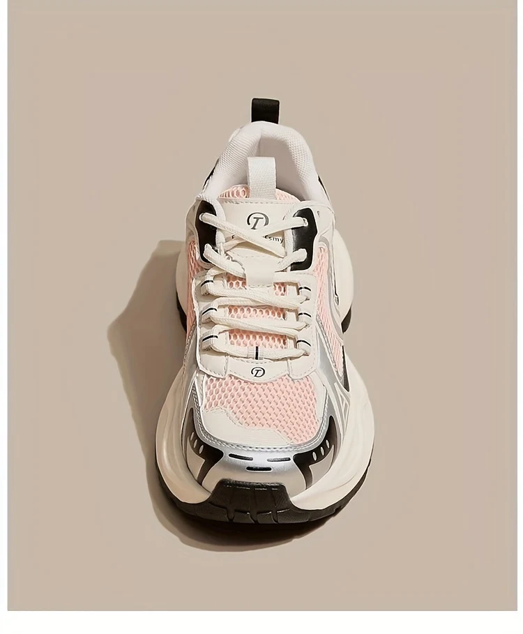 Chaussures à plateforme respirantes et confortables avec des accents scintillants – Image 9