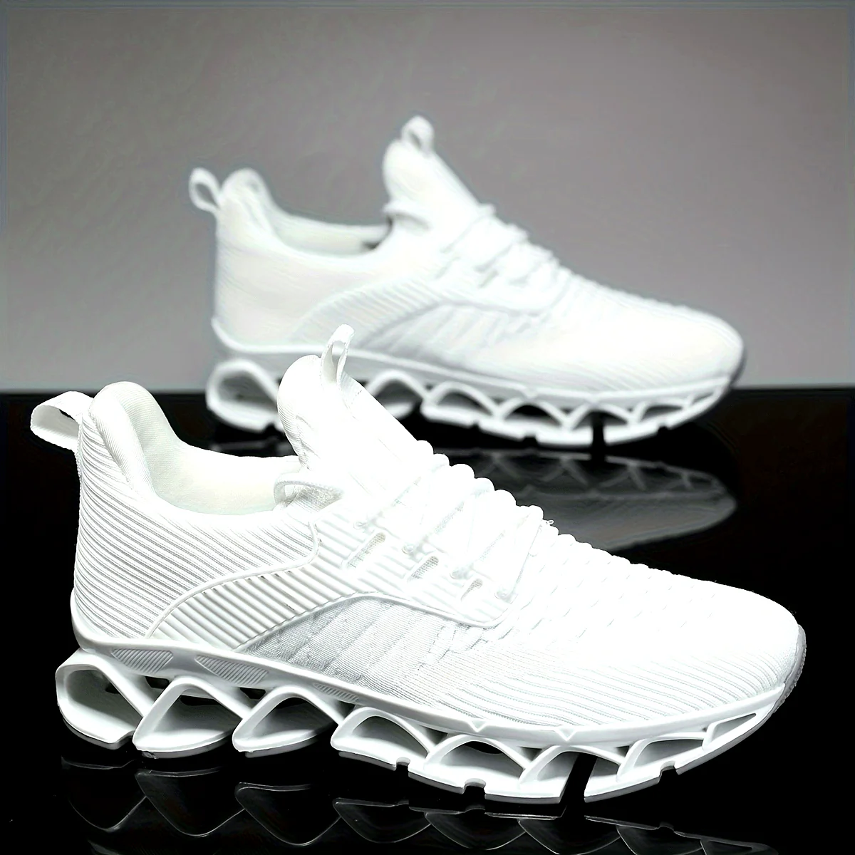 Chaussures à lame solide avec Absorption des chocs, baskets respirantes – Image 2