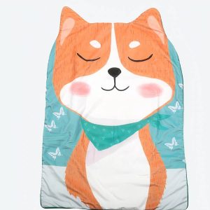 Jolie couverture chaude et douce en forme de chien pour bébé