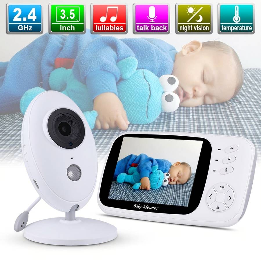 Babyphone vidéo sans fil avec support – Image 5