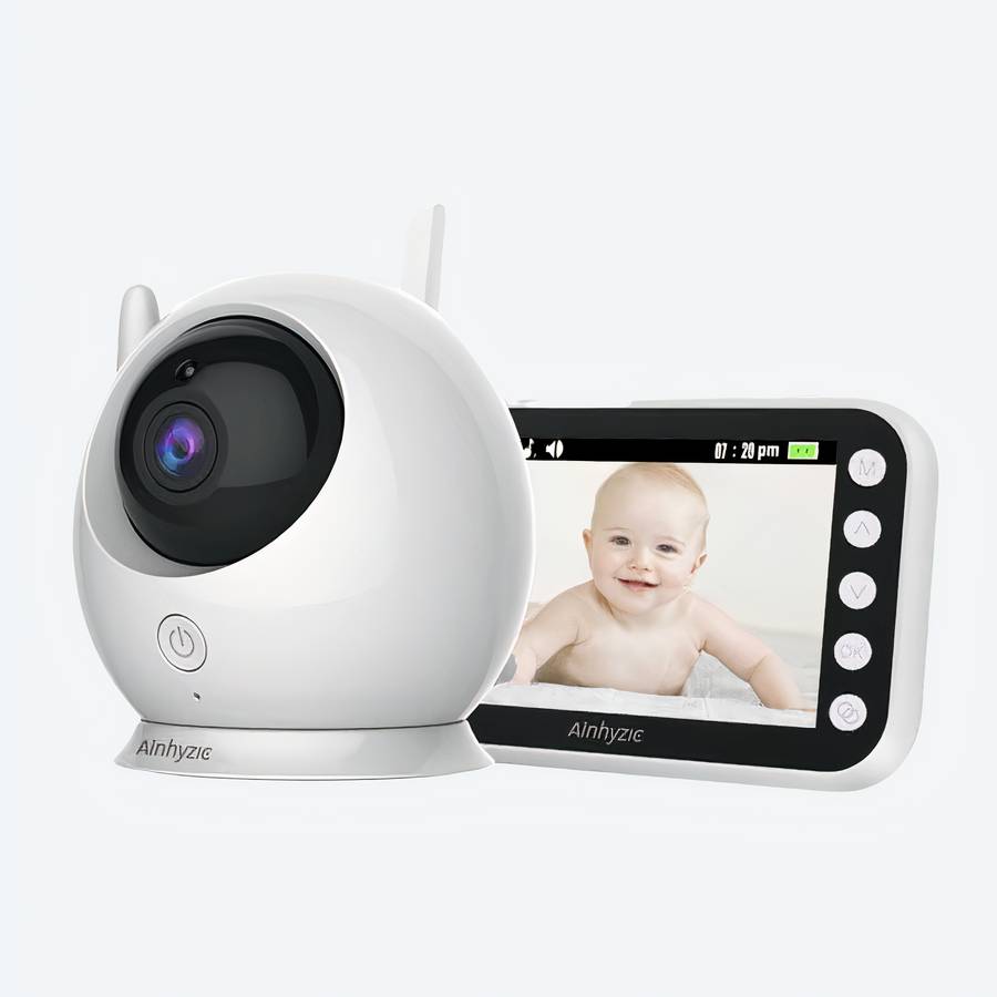 Babyphone vidéo sans fil avec écran en couleur – Image 2