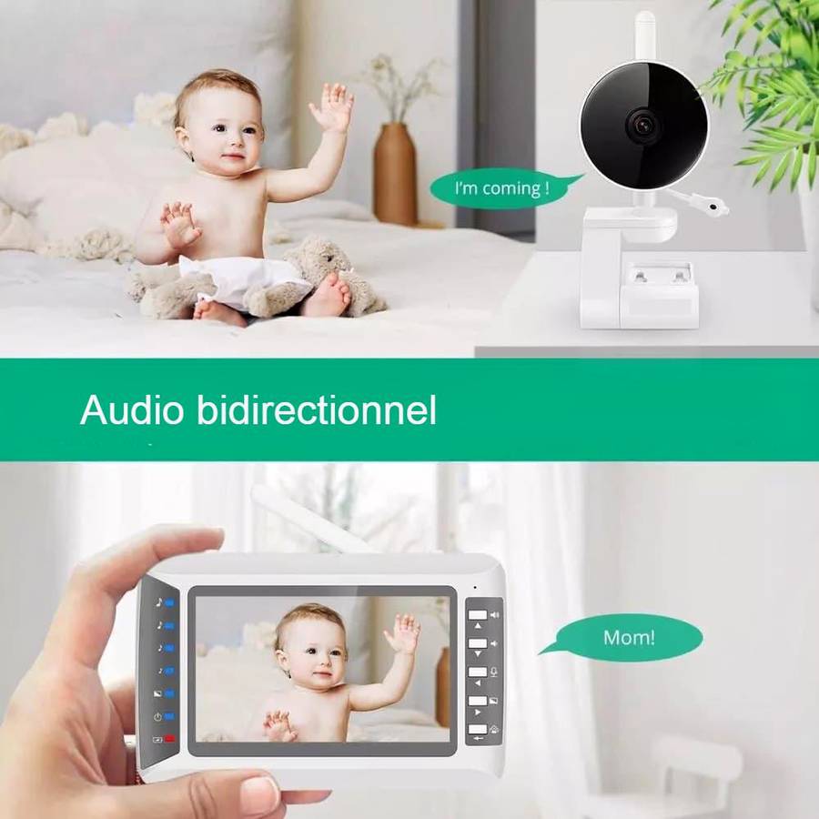 Babyphone vidéo HD 1080P – Image 3