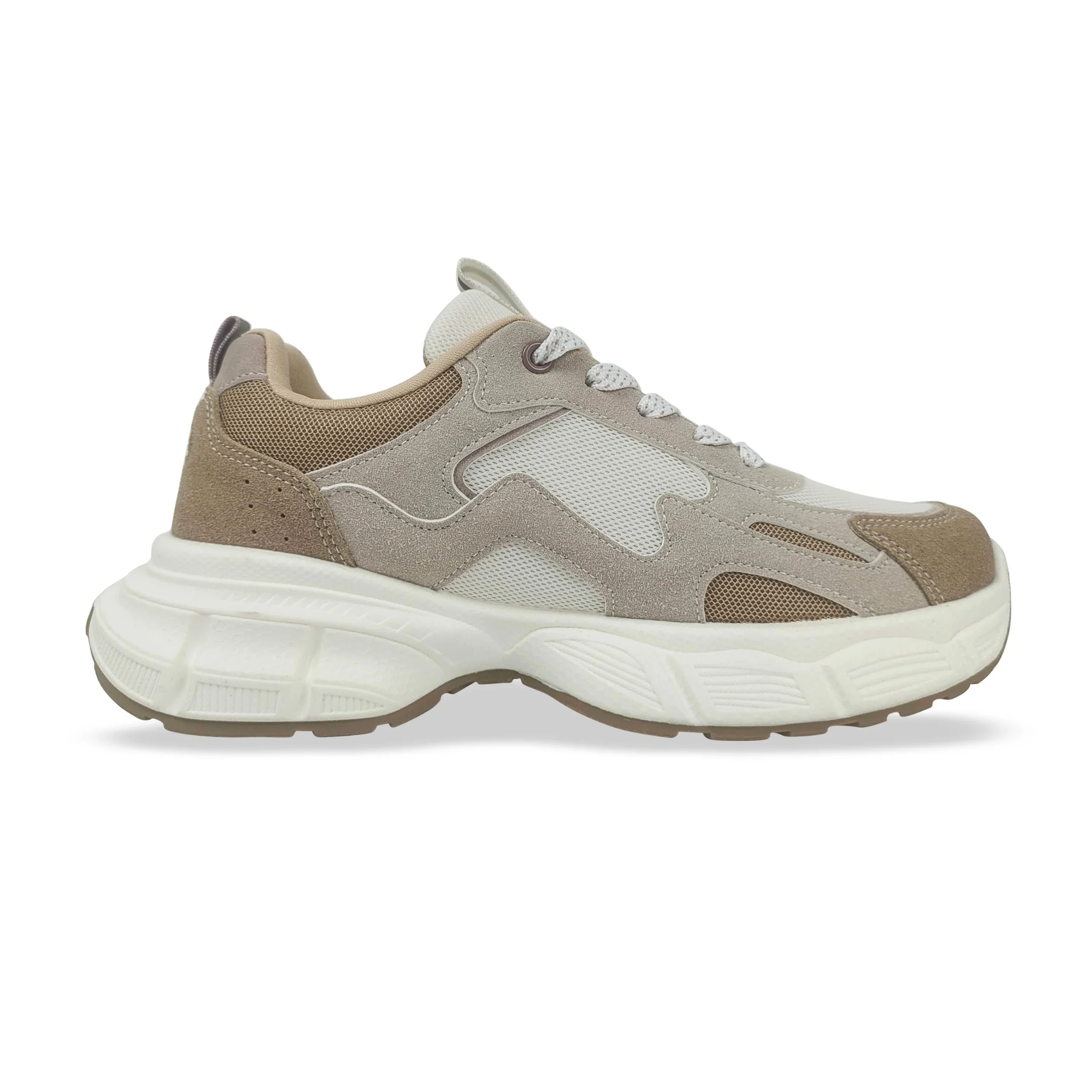 Baskets épaisses tendance à blocs pour femmes, chaussures décontractées – Image 4