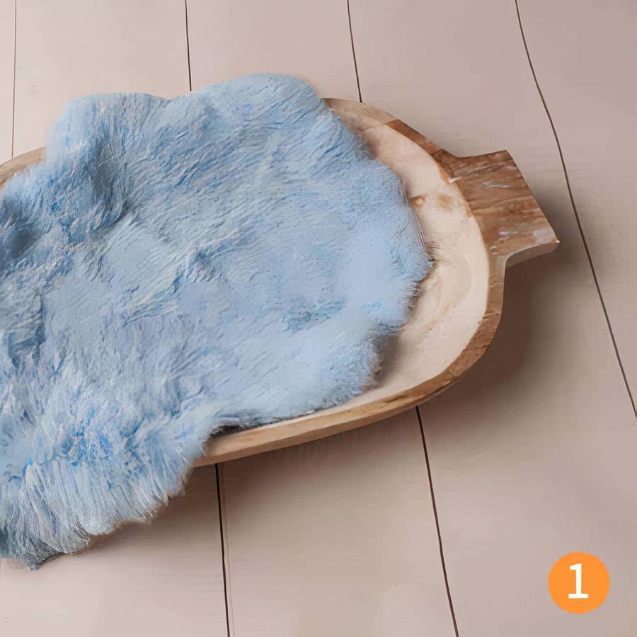 Couvertures en fourrure de lapin pour bébé – Image 7