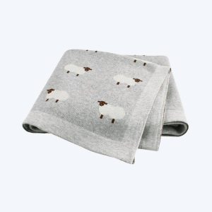 Couvertures tricotées pour nouveau-né