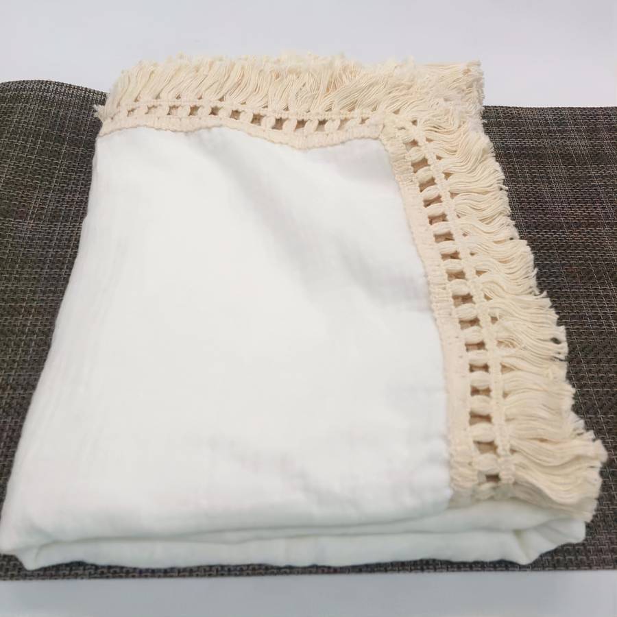 Couverture pour bébé en mousseline de coton – Image 3