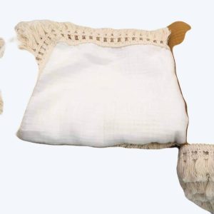 Couverture pour bébé en mousseline de coton