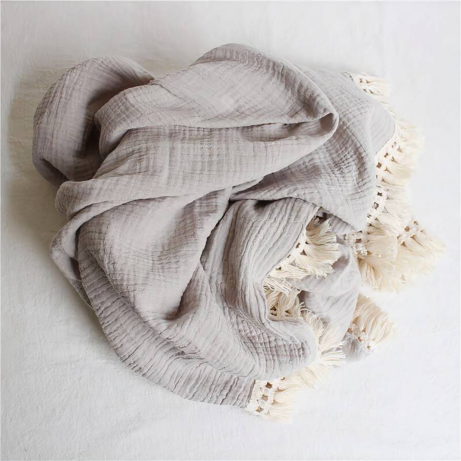 Couverture pour bébé en mousseline de coton – Image 8