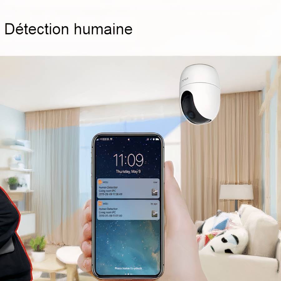 Caméra de surveillance sans fil 1080P – Image 5
