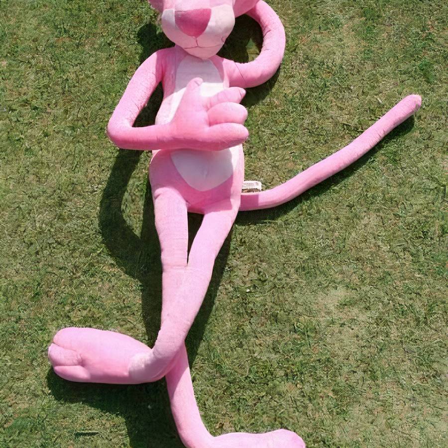 Peluche panthère rose de 38 cm – Image 4