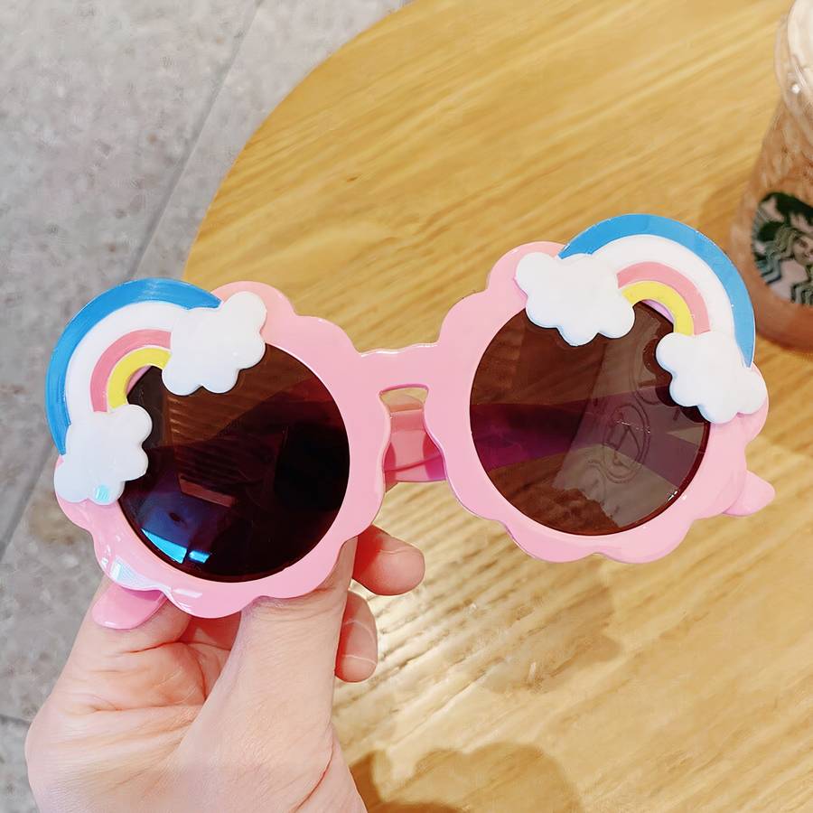 Lunettes de soleil à motif arc-en-ciel pour enfants – Image 5