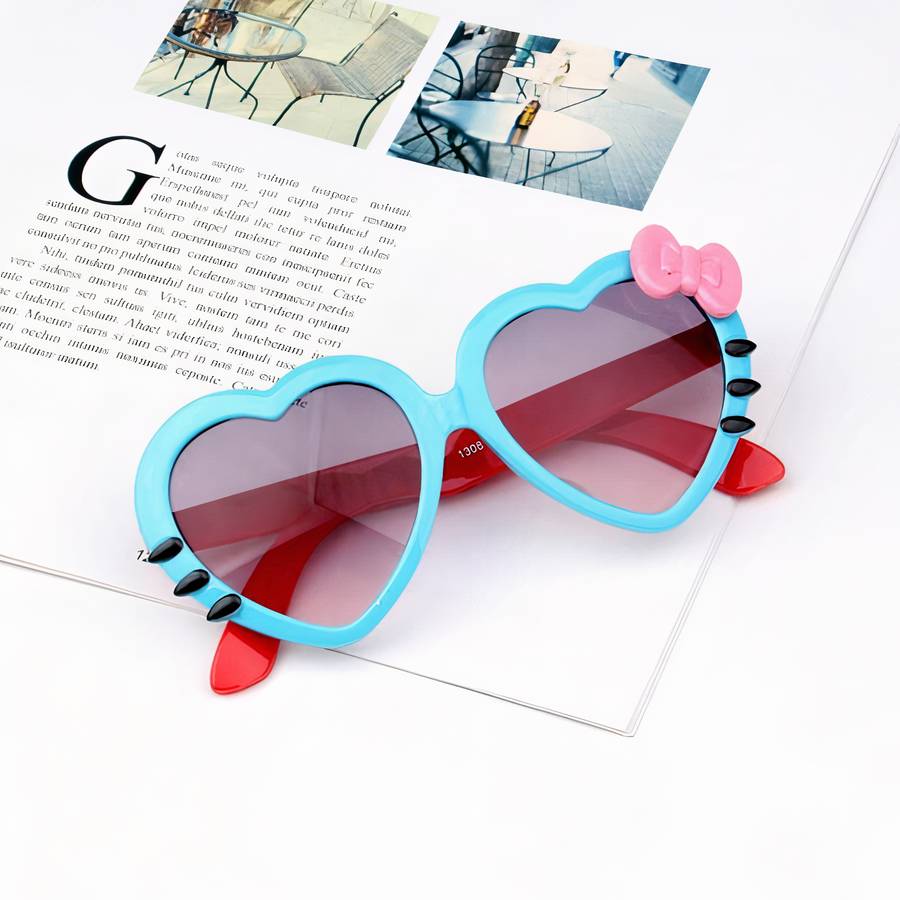 Lunettes de soleil en forme de cœur pour enfants – Image 8