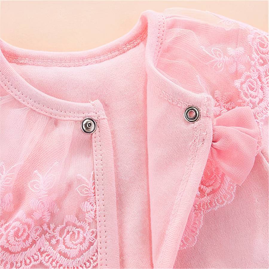 Manteau en dentelle pour bébé – Image 5