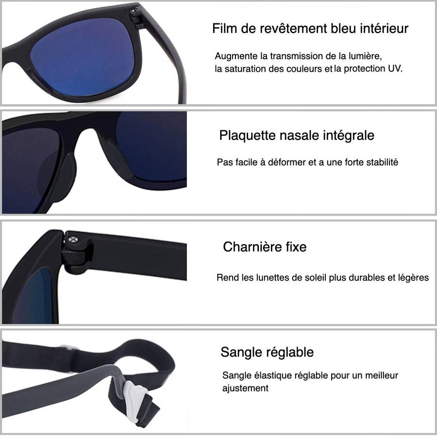 Lunettes de soleil avec sangle reglable pour bébés – Image 6