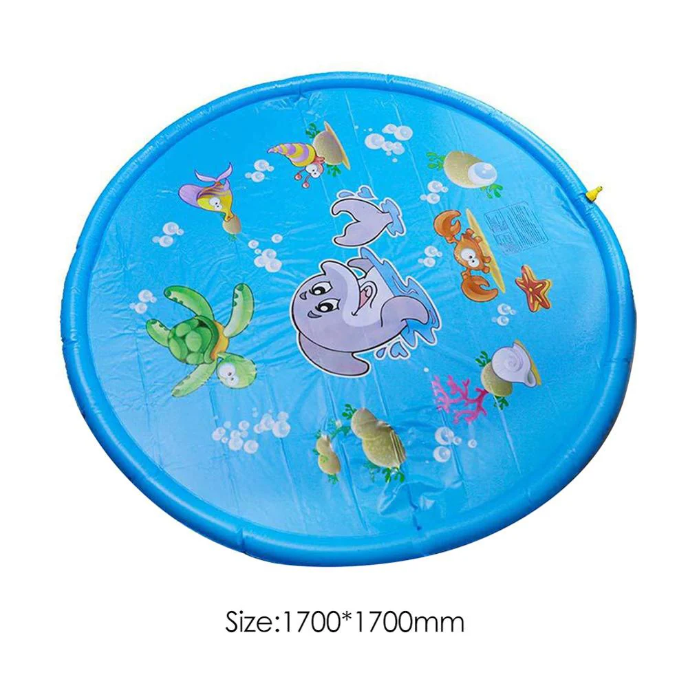 Tapis à Jet D’eau - Tapis de pulvérisation d'eau extérieur gonflable – Image 6