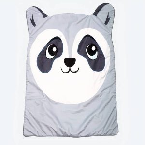 Jolie couverture chaude et douce en forme de raton laveur pour bébé