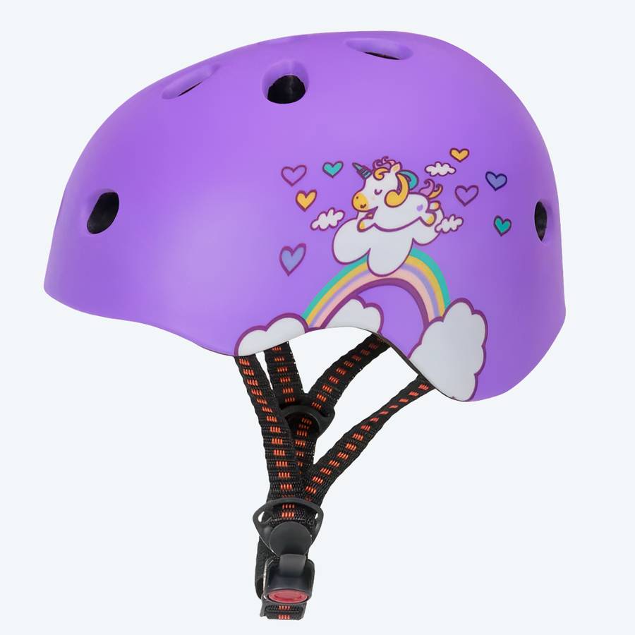 Casque de vélo pour enfants avec motif de licorne – Image 2