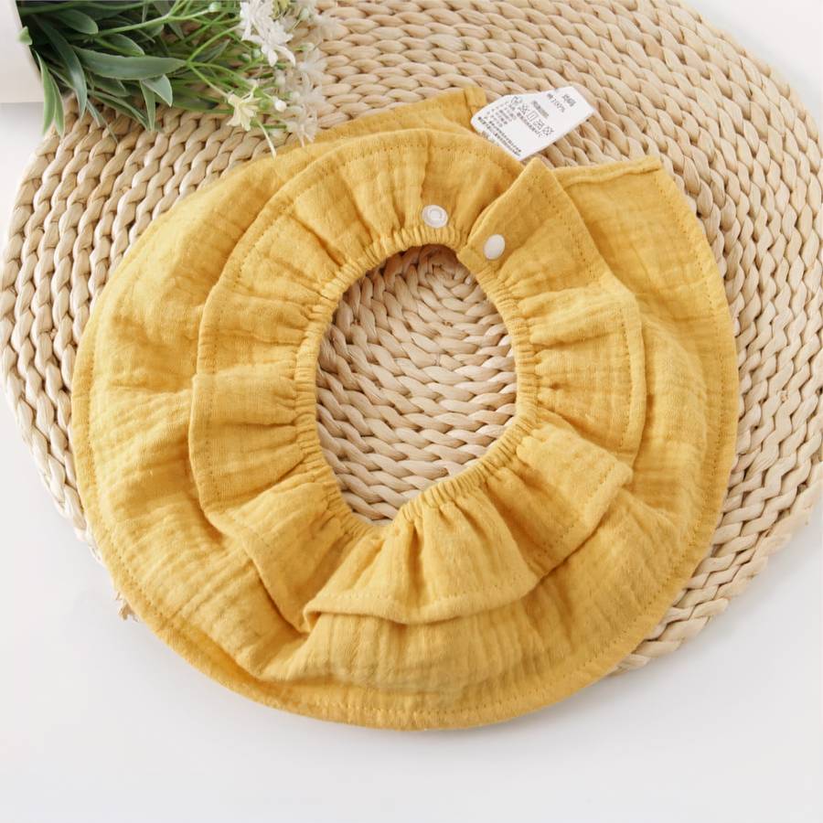 Bavoir pour bébé en gaze de coton doux – Image 9