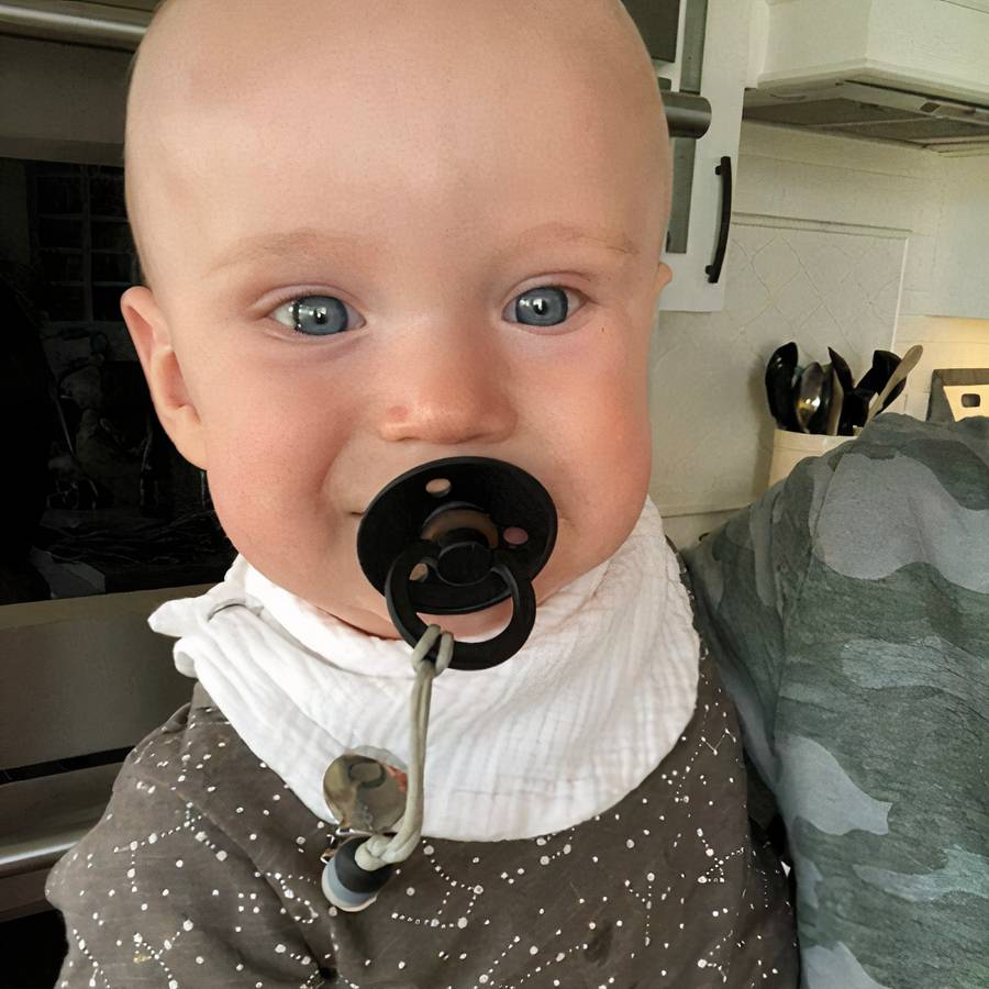 Bavoir 100% en mousseline de coton biologique pour bébé – Image 4