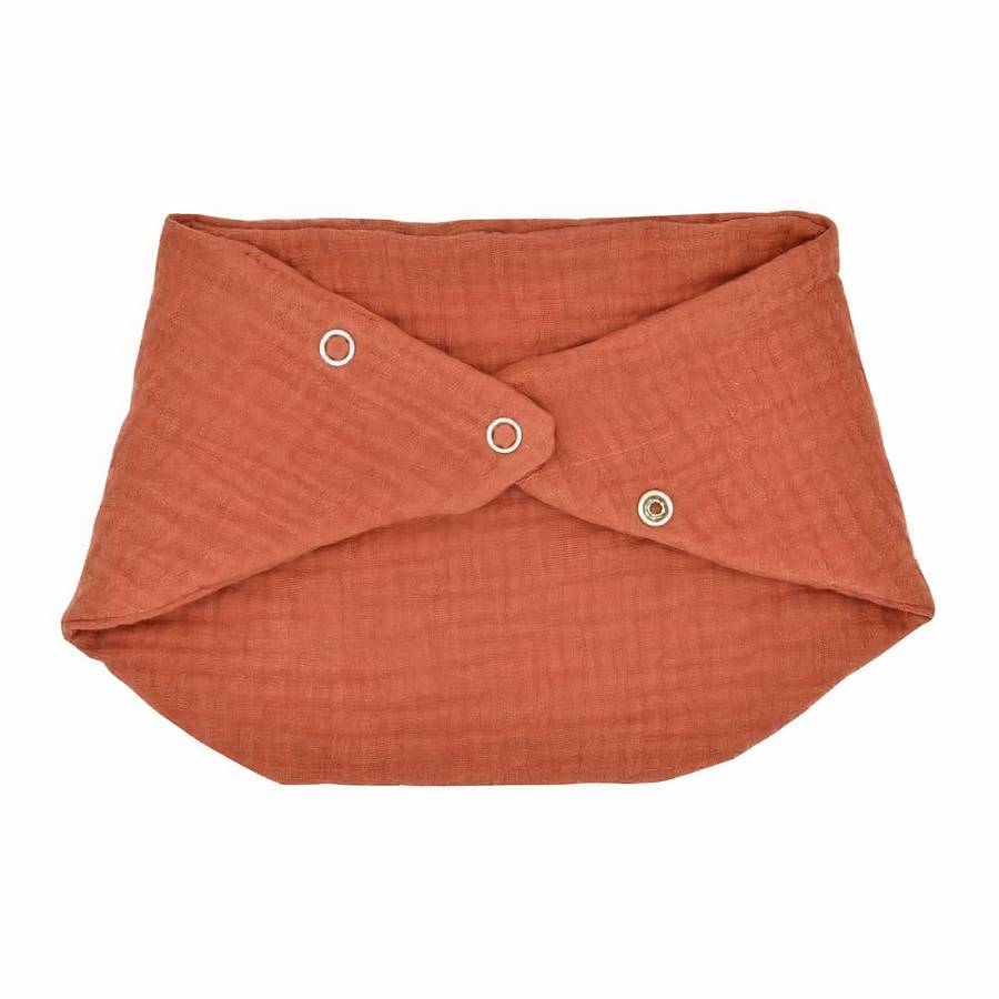 Bavoir 100% en mousseline de coton biologique pour bébé – Image 7