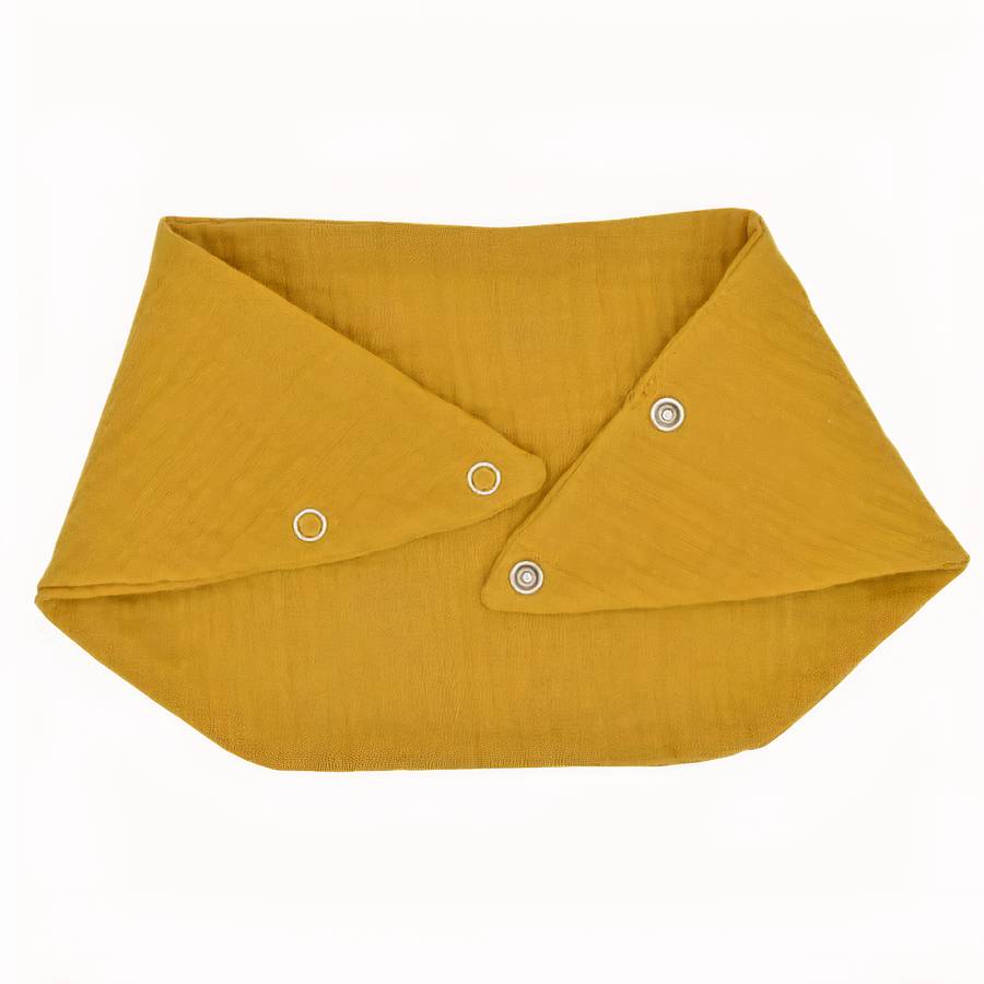 Bavoir 100% en mousseline de coton biologique pour bébé – Image 6