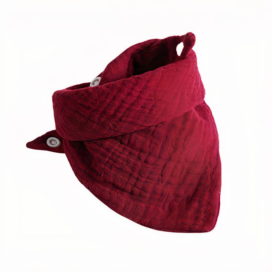 Bavoir en coton en forme d’écharpe triangulaire pour bébé – Image 8