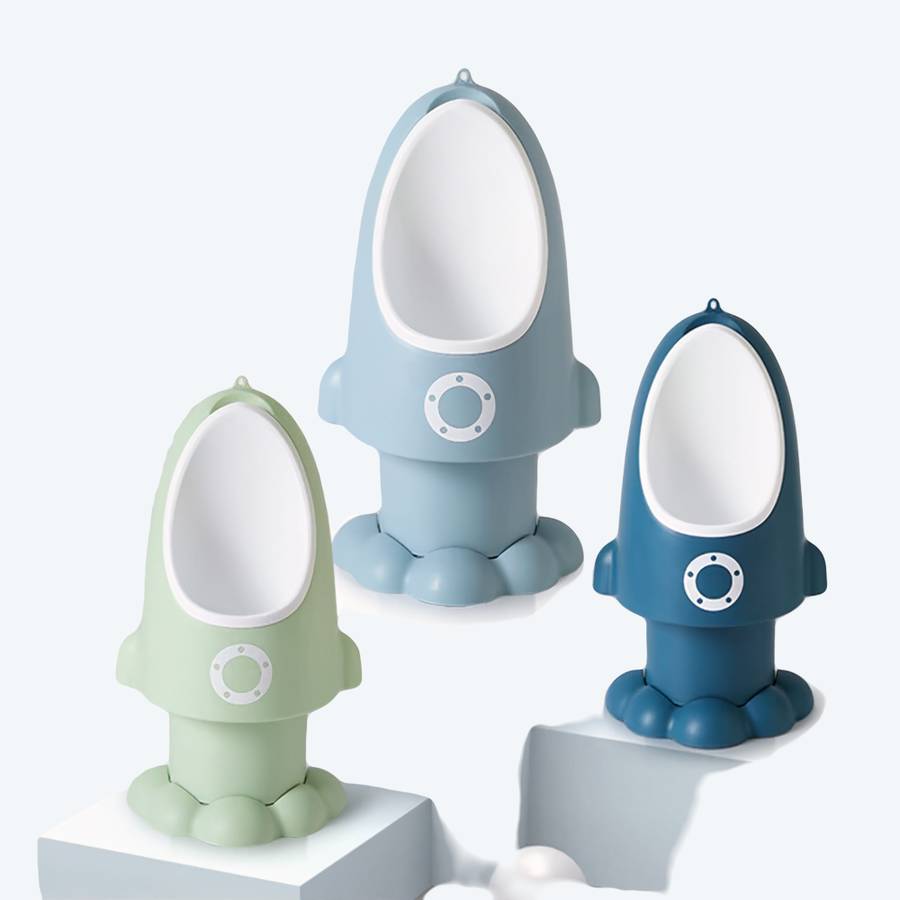 Urinoir en forme de fusée pour petit garçon – Image 2