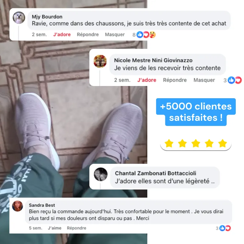 ErgoFlex+™ | Sneaker Lacets à confort orthopédique pour femme – Image 4