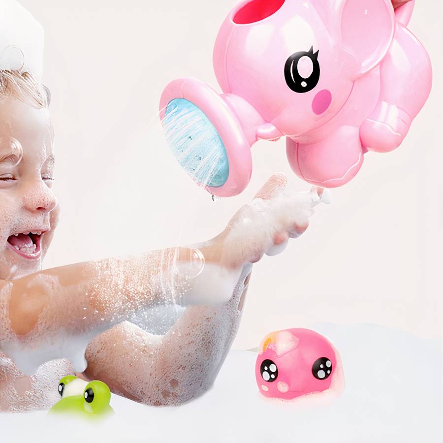 Jouet de bain forme éléphant pour bébé – Image 3