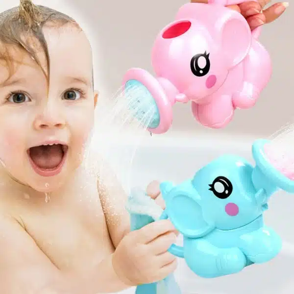 Jouet de bain forme éléphant pour bébé – Image 8