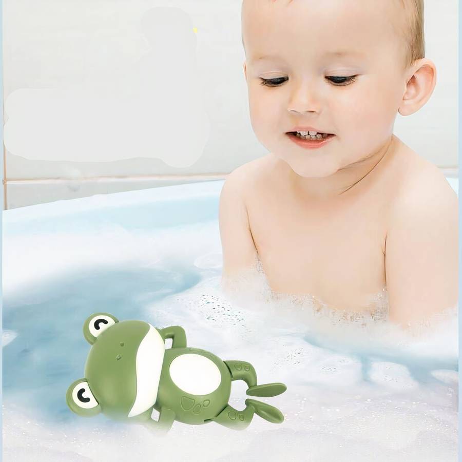 Jouet de bain en forme de grenouille pour bébé – Image 4