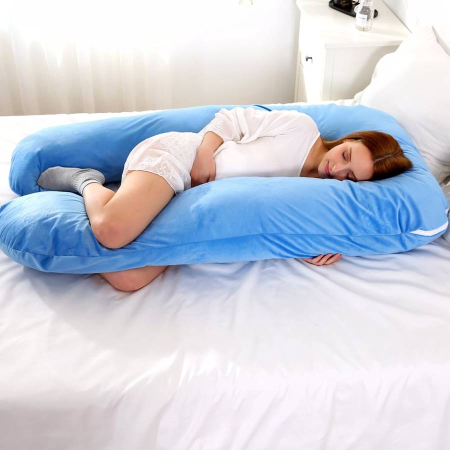 Coussin d’allaitement polaire doux – Image 4